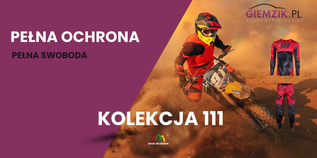 Odzież motocyklowa 111 – profesjonalizm, komfort i pełna kontrola na trasie